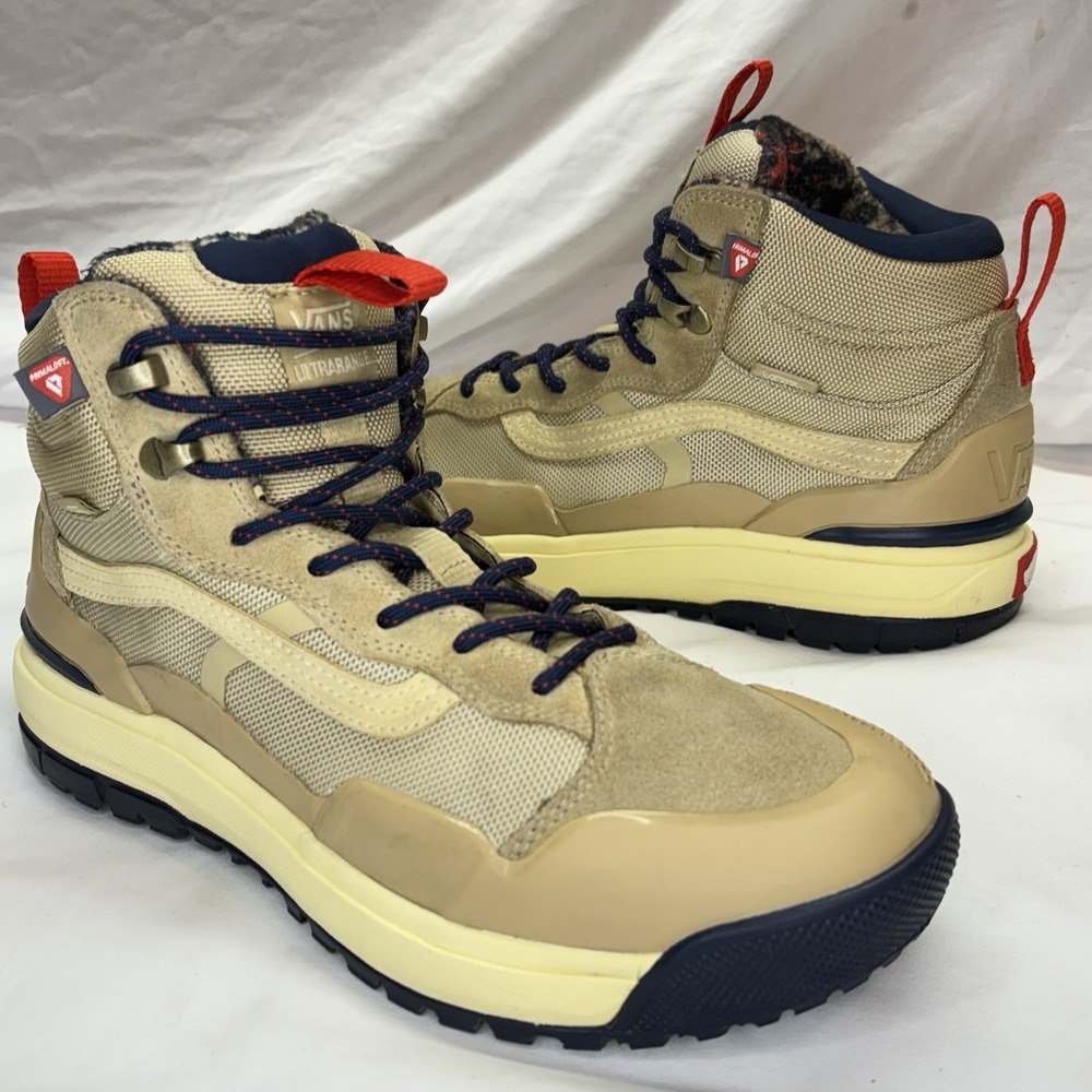 Vans Ultrarange Exo Hi MTE-2 Sneaker Boots Mens Size 9 Taupe Light Brown
